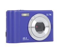 Caméra Vidéo Numérique, Prise en Charge de la Carte Mémoire 32G, Caméra pour Enfants 44MP Rechargeable HD 1080P pour Les étudiants pour l'extérieur (Blue)