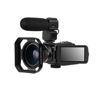 Caméra vidéo numérique Ultra HD 2K caméra WIFI Anti-tremblement IR Vision nocturne infrarouge + grand Angle + Microphone + capot