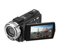 Caméra vidéo ORDRO V12 3 pouces 1080p Full HD avec prise UE et vision nocturne pour vlogging