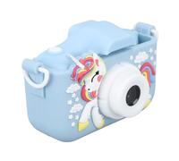 Caméra vidéo pour enfants, Linda Shell 1080p, caméra vidéo pour enfants avec écran IPS de 2,0 pouces pour enfants, filles pour la maison (bleu)