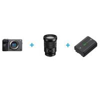 Caméra vidéo Sony Alpha FX30 nu anthracite + Objectif hybride Sony E PZ 18-105 mm f/4 G motorisé noir + Batterie Sony NP-FZ100 pour ZV-E1, A7RV, FX30, A7IV, FX3, A7C, A7III, A7SIII, A9II