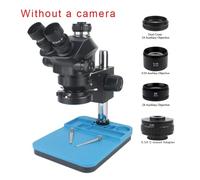 Caméra vidéo USB 48MP 2K 60FPS Laboratoire Industriel Simul Focal Grossissement Zoom continu 7X 50X Microscope trinoculaire stéréo(3.5X-100X)