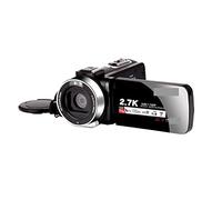 Caméra vidéo, Vision Nocturne 2K caméscope 16X Zoom Infrarouge Vlog caméra vidéo for 2.7K 30MP enregistreur numérique Portable Diffusion en Direct(with 32G SD Card,Only Camera)