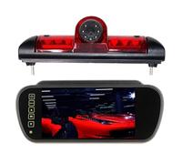 Caméra Vision Arrière Caméra de recul avec feu Stop et écran 7 Pouces pour Citroen pour Jumper III. Éclairage LED Capteur Stationnement