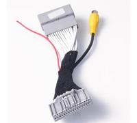 Caméra vision arrière Compatible avec Civic EXI 2011~2016 les câbles adaptateur de caméra de recul de navigation de voiture