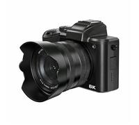 Caméra Vlog 8K WiFi - Appareil Photo Double Capteur Sony - Ecran Rotatif - 86MP - 4K/30fps - avec Micro Externe