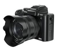 Caméra Vlog 8K WiFi - Appareil Photo Double Capteur Sony - Ecran Rotatif - 86MP - 4K/30fps - avec Micro Externe