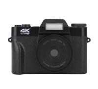 Caméra Vlogging 4K 48MP, Appareil Photo Compact Autofocus avec Zoom 16X, Carte 32 Go, Anti-secousse, Appareil Photo Numérique pour Adolescents, Adultes, Caméra D'ordinateur en