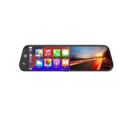 Caméra Voiture Caméra de recul 4K avec rétroviseur, enregistreur vidéo sans Fil, CarPlay et Android Auto, Navigation GPS, Wi-FI, 1080p Caméra de Voiture(A54-6M RCC-BL,128G)