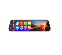 Caméra Voiture Caméra de recul 4K avec rétroviseur, enregistreur vidéo sans Fil, CarPlay et Android Auto, Navigation GPS, Wi-FI, 1080p Caméra de Voiture(A54-6M RCC,32G)