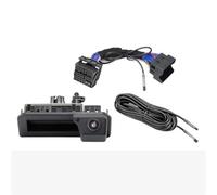 Caméra Voiture pour STD 2 pour Stéréo 2017-2020 Caméra Recul Voiture Compatible Plug and Play sans Codage Données Trajectoire Dynamique Poignée Coffre Recul(Handle Camera)