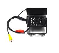 Caméra Vue Recul Caméra De Recul HD CCD pour Camions Remorques Pick-ups Camping-Cars Robuste Étanche avec Vision Nocturne Infrarouge Capteur(Noline AV)