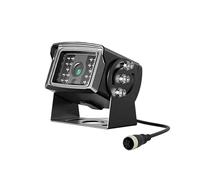 Caméra Vue Recul pour Camions RVs Remorques Fourgons Caméra De Recul HD Robuste DC9-35V avec Vision Nocturne Caméras À Montage Universel(CVBS Camera-4PIN)