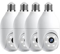 Caméra Wi-Fi, 2MP, connectivité bi-bande, 4pcs