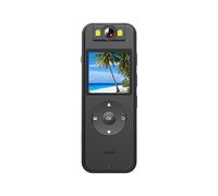 CaméRa WIFI 4K avec éCran IPS, CaméRa Corporelle Full HD à Clip ArrièRe, CaméScope Bodycam de Poche Portable avec Carte Menmry 64G