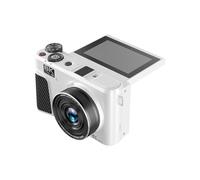 Caméra WiFi avec écran 180 degrés, lumière de remplissage LED, 88 MP, objectif grand angle 18x, zoom numérique