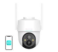 Caméra Wifi extérieure rotative Botslab Pt W313 3Mp avec panneau solaire