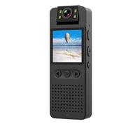 Caméra WiFi HD 1080p avec vision nocturne infrarouge, écran LED, petite caméra corporelle, caméra de police, caméra pour vélo, caméra DV