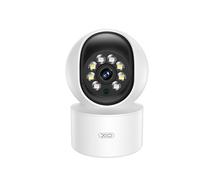 Caméra WiFi Intérieure Rotative 340°, Éclairages LED Détection Humaine