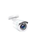 Caméra WiFi, Lot De 4 Caméras De Surveillance Bullet Extérieures Et Intérieures Résistantes Aux Intempéries,pour allée de Jardin(White)