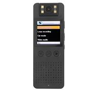 Caméra WiFi Petit Corps, Portable HD 1080P Détection de Mouvement Intelligente Nocturne Mini Caméra Corps Enregistreur Vidéo Rotation de 180 Degrés pour Voyager pour la Vie