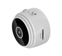 Caméra WiFi sans fil facile à utiliser, mini caméra avec résolution HD 1080p, vision nocturne, enregistrement audio et vidéo pour la