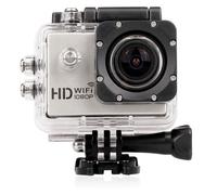 Caméra Wifi Sport Embarquée Plongée Caisson Caméscope 12Mp Full HD 1080P Argent + SD 16Go YONIS