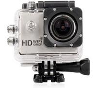 Caméra Wifi Sport Embarquée Plongée Caisson Caméscope 12Mp Full HD 1080P Argent + SD 4Go YONIS G