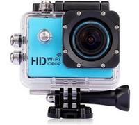 Caméra Wifi Sport Embarquée Plongée Caisson Caméscope 12Mp Full HD 1080P Bleu + SD 4Go YONIS