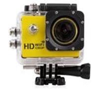 Caméra sport YONIS Caméra Wifi Sport Embarquée Plongée Caisson Caméscope 12Mp Full HD 1080P Jaune + SD 8Go