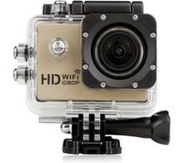 Caméra Wifi Sport Embarquée Plongée Caisson Caméscope 12Mp Full HD 1080P Or 16Go YONIS