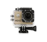 Caméra Wifi Sport Embarquée Plongée Caisson Caméscope 12Mp Full HD 1080P Or 4Go YONIS