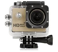 Caméra Wifi Sport Embarquée Plongée Caisson Caméscope 12Mp Full HD 1080P Or + SD 16Go YONIS