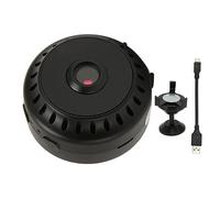 Caméra WiFi WD15, Caméra WiFi Cachée sans Fil Portable avec Aimant Arrière 1080P, Partage de Vue Nocturne, Enregistrement de Cycle, Caméra de sécurité Enregistreur Vidéo pour