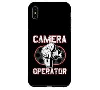 Caméraman Je Te rends célèbre Vintage Coque pour iPhone XS Max