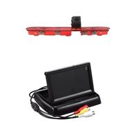 Caméras Arrière Caméra Feu Stop pour Peugeot pour Expert pour Van 2016-2019 Caméra de Recul(Foldable Screen)