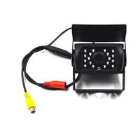 Caméras De Recul Caméra Recul CCD HD pour Camion, Remorque, Pick-up, Camping-Car, Sauvegarde Robuste, Vision Nocturne IR 18 LED(with Lines (AV))