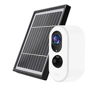 Caméras de sécurité à domicile Caméra IP Tuya WiFi batterie sans fil extérieur CCTV caméra de Surveillance de sécurité maison panneau solaire Vision nocturne IP66 Audio bidirectionnel Installation fac