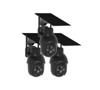 ANRAN caméras de surveillance, 2K 3MP HD detection Humain PIR, application gratuite CloudEdge ou ANRAN, noir, Q3 noir