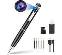 Caméras espion stylo - RUMOCOVO - 1080P - Noir - Enregistrement vidéo - Carte SD 32 Go incluse