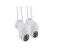 Caméras extérieures - Lot de 2 - Dual band filaires rotatives - 4 MP G