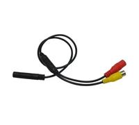 Caméras Recul Câble Conversion 4 Broches Femelle vers CVBS AHD pour RCA Mâle Rétroviseur Moniteur Stationnement DVR Connexion Caméra Recul