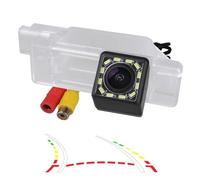 Caméras Recul Caméra Recul HD HS096 pour Peugeot 508 Berline SW RXH 208 301 307 308 407 408 2008 3008 Caméra De Recul(12 LED Dynamic Track)