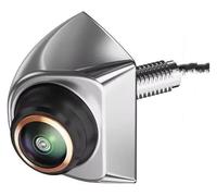 Caméras Recul Caméra Voiture Full HD 1080P CVBS AHD avec Vision Nocturne Grand Angle 170 ° Objectif Fisheye Rever Parking White-720P Caméra De Recul Voiture(Silver-720P)