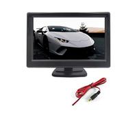 Caméras Recul Moniteur Voiture 5 Pouces TFT LCD 5" HD Numérique 16:9 800 * 480 Écran Entrée Vidéo Bidirectionnelle Vue Caméra DVD VCD(XSP-204)