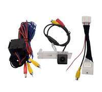 Caméras Recul Voiture Caméra De Recul pour Voiture pour Clio 4 IV MK3 MK4 2012-2018 Fisheye, Trajectoire Dynamique HD pour Écran D'usine(No LED,Fixed Parking Line)