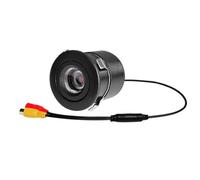Caméras Recul Voiture pour Voiture DVD Navigation 12V Vue Arrière Inversée HD CCD Caméra Avant Perforée Universelle 18.5mm Étanche