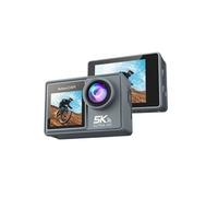 ?Caméras sport SZSMART M40TR argentée avec anti-vibration et écran tactile (5K Ultra HD - Wi-Fi - objectif Sony IMX386)?