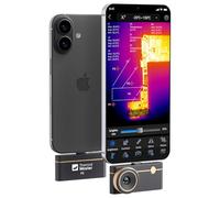 Caméras thermiques Thermal Master P3 Caméra thermique pour iPhone 15/16 et Android Caméra infrarouge Focus réglable X³ IR Résolution 512x384, -20℃-600℃ Inspection PCB 35mK
