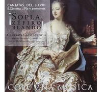 Camerata Catalana XV - Sopla, Zéfiro Blando Cantatas Del s. XVIII